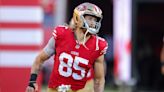 George Kittle Updates: 49ers star tight end is active for NFL kickoff vs. Steelers