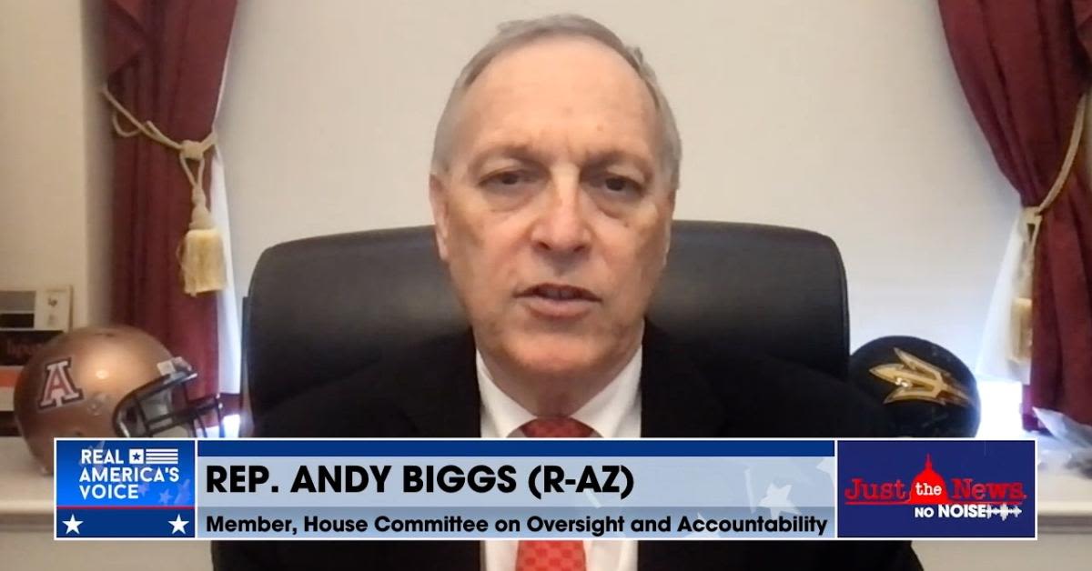 Congressman Andy Biggs announces he is pushing for a new criminal referral for Hunter Biden