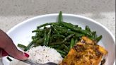 A TikToker Shares The High-Protein, Low-Calorie Dinner Recipe That Helped Her Lose 25 Pounds: Salmon With String...