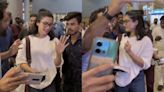 Rashmika Mandanna Gets Uncomfortable As Fan Touches Her While Taking Selfie At Mumbai Airport (VIDEO)