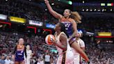 Clark gets fifth straight double-double, Mitchell scores 28, and Fever beat Mercury 95-86