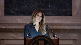 Melania Trump makes rare public appearance at National Archives naturalization event