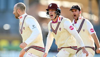 County Championship: Somerset spark late Surrey collapse to keep hopes of maiden title alive