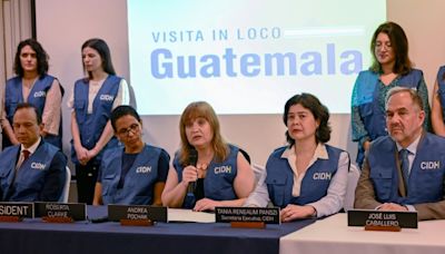 Arévalo recibe a la CIDH que monitorea el "debilitamiento" democrático en Guatemala