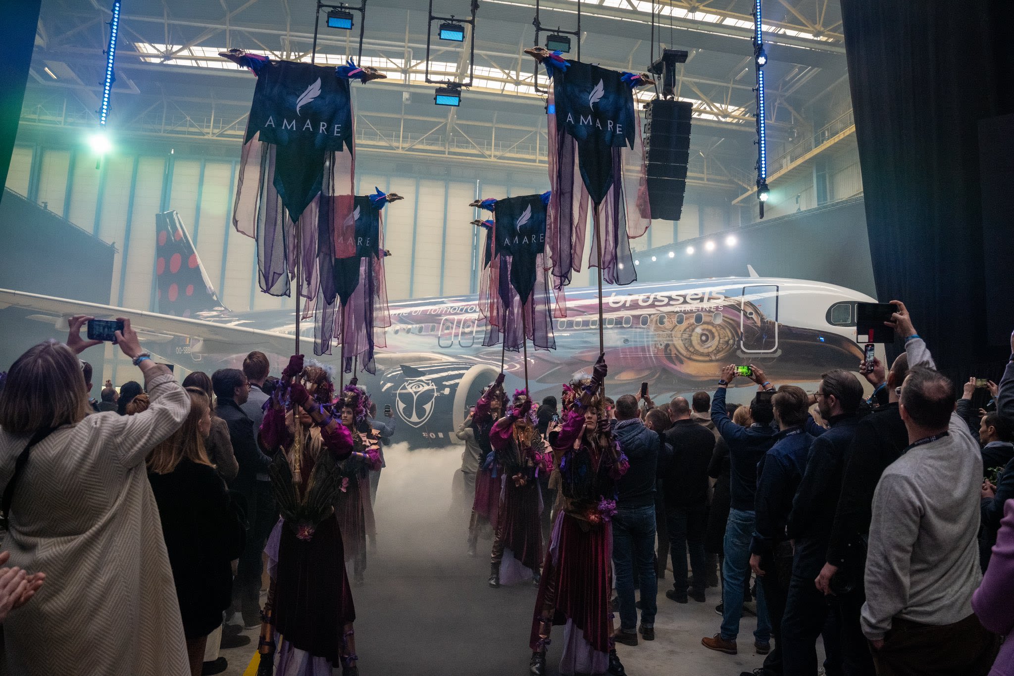 Brussels Airlines Unveils Refreshed Tomorrowland Special Livery