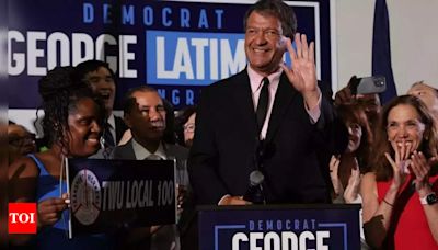 George Latimer, a pro-Israel centrist, defeats Republican Jamaal Bowman in New York Democratic primary - Times of India