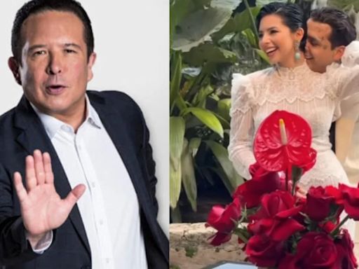 Gustavo Adolfo Infante reacciona al presunto embarazo de Ángela Aguilar y Christian Nodal: “Se nota en la panza”