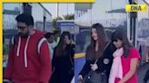 Watch: Amid divorce rumours, Abhishek Bachchan and Aishwarya Rai spotted together at Dubai airport in viral video