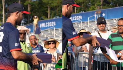 Watch: Glenn Maxwell Gifts His Player-of-the-Match Award to a Fan During Major League Cricket - News18