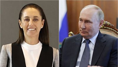 Claudia Sheinbaum invita a Vladimir Putin a su toma de protesta como Presidenta de México