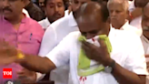 Union minister HD Kumaraswamy taken to hospital after nosebleed at event | India News - Times of India
