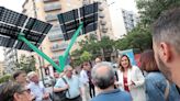 El Ayuntamiento de València pone en marcha cuatro árboles fotovoltaicos para recargar dispositivos móviles y pequeños vehículos eléctricos