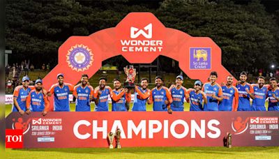 'Bowlers' Suryakumar, Rinku star in Super Over win, India sweep T20I series against Sri Lanka | Cricket News - Times of India