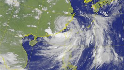 颱風凱米減弱為輕颱 環流雨帶北移台中以南防豪雨