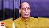 Rajnath Singh's First Visit to City After Re-election | Lucknow News - Times of India