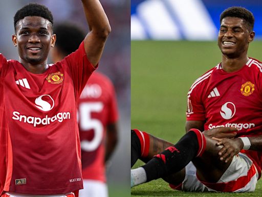 ...Man Utd's injury woes end?! Winners and losers as Marcus Rashford limps out of Real Betis friendly win while Amad Diallo shines again in pre-season | Goal.com United ...