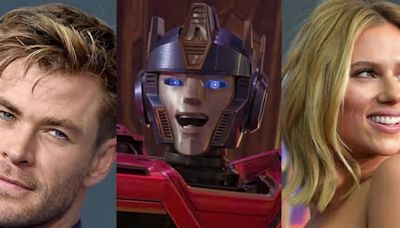 Transformers One, con Chris Hemsworth y Scarlett Johansson, presenta su primer tráiler