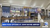 Dozens of new food options coming to John Wayne Airport in Orange County