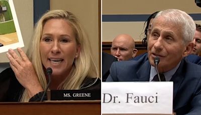 Marjorie Taylor Greene verbally berates Anthony Fauci during House Covid-19 hearing