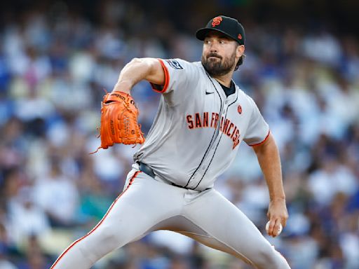 Robbie Ray throws 5 no-hit innings in return after Tommy John surgery, leads Giants past Dodgers