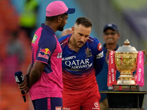 RCB were '20 runs shy' of a good total in Eliminator, admits Faf; Samson reveals several RR players were unwell