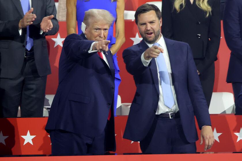 Column: Trump's crowning of J.D. Vance, and what it means for the MAGA movement