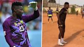 WATCH: Onana plays football with kids in Cameroon after being exiled from 2022 World Cup | Goal.com English Kuwait