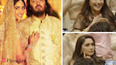 Anant Ambani wedding: Madhuri Dixit enchants guests with iconic 'Choli Ke Peeche' dance. Watch