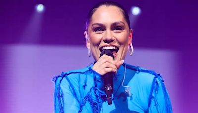 Jessie J shows off her post-baby figure in a skin-tight mesh co-ord as she gives Brazilian fans a one-of-a-kind performance in São Paulo