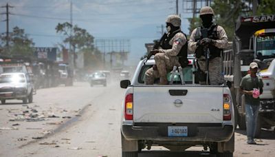 Kenyan police officers preparing to deploy to Haiti, where preparations are under way