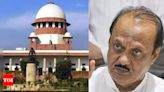 SC issues notice to NCP's Ajit Pawar faction over defection allegations | India News - Times of India