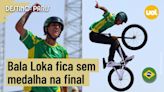 OLIMPÍADAS 2024: BALA LOKA FICA SEM MEDALHA NA FINAL NA ESTREIA DO BRASIL NO BMX FREESTYLE