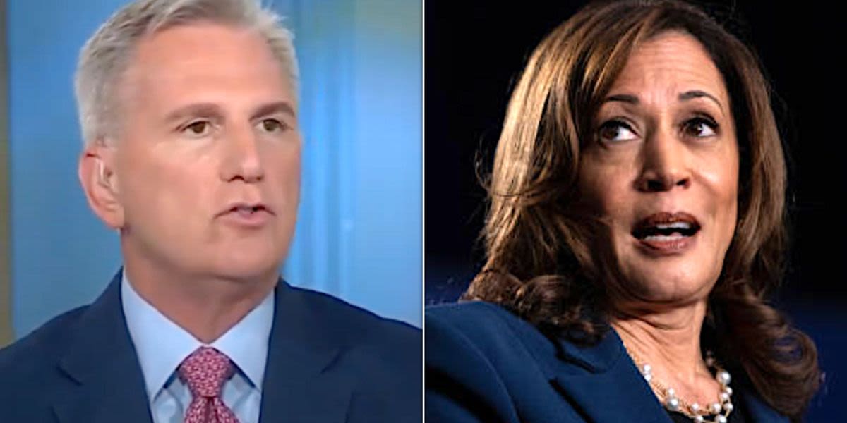 Kevin McCarthy Goes To Town On ‘Stupid And Dumb’ GOP Attacks On Kamala Harris