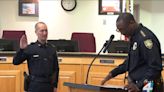 New chief of Duval County School Police sworn in alongside newest member of K-9 unit