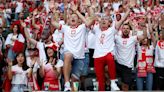Polish fan has HORROR fall from stand at match against Austria
