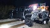 Train Heist Gone Wrong Leaves New Chevy Colorado, GMC Canyon Pickups Destroyed