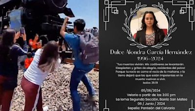 Sepultan a Dulce Alondra, la mujer que murió golpeada por locomotora “La Emperatriz” en Hidalgo