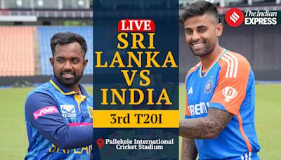 India vs Sri Lanka Live Score, 3rd T20: IND eye series whitewash; Toss, Playing XI updates