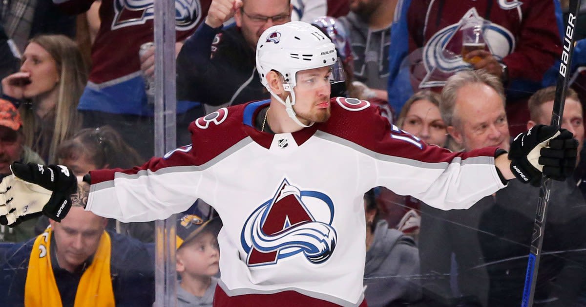 Colorado Avalanche player suspended for 6 months just one hour before playoff loss