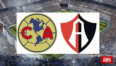 América vs Atlas en vivo y directo, Leagues Cup Eliminatorias 2024