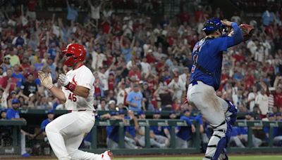 Arenado's two-run single in the eighth helps Cardinals beat Cubs 5-4 for a doubleheader sweep