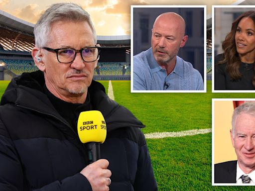 Highest-paid BBC Sport stars revealed including Match of the Day pundits