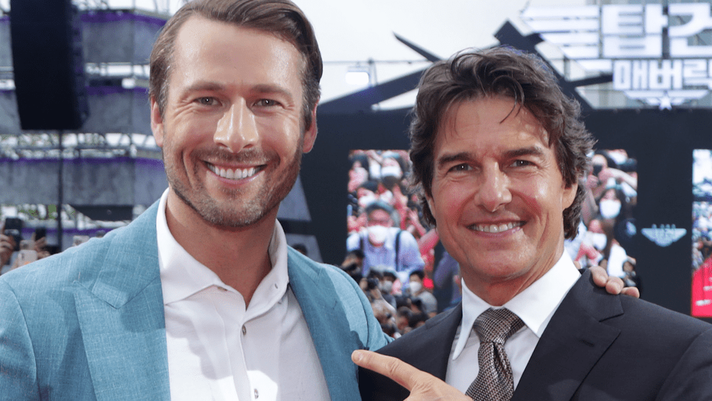 Glen Powell Spent 6 Hours Watching a Tom Cruise Video ‘Breaking Down Everything He’s Learned About Filmmaking,’ ...