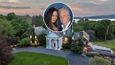 Catherine Zeta-Jones and Michael Douglas List Their New York Estate for $12 Million