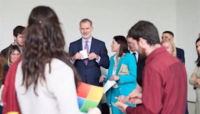 El Rey Felipe VI visita Santander para apoyar el talento joven