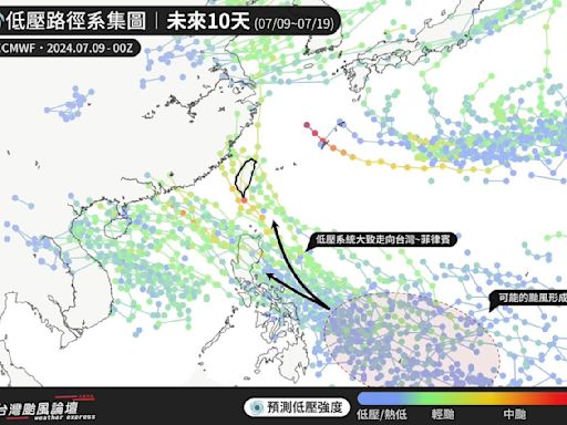 颱風季到！ 高海溫「超級大補丸」中旬起可能朝台菲一帶