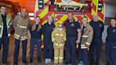 Boy, 10, meets the Peterlee firefighters who rescued him from burning building after 'living nightmare' ordeal