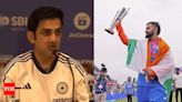 Gautam Gambhir opens up on his relationship with Virat Kohli, says ... | Cricket News - Times of India