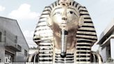 Replicas of American artist Awol Erizku's inflatable King Tut on display at Pacific Mall found for sale on Taobao - Dimsum Daily