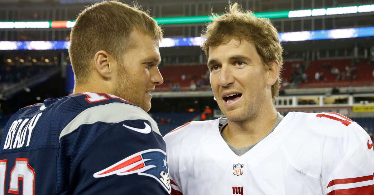 WATCH: Brady Sends Giants' Legend Manning Message